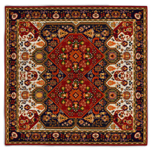 Velvet Tablecloth Persian Elegance Inspired Design Rana