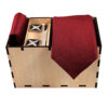 Men's Tie, Handkerchief & Cufflinks Neckwear Set - Luxurious Maria