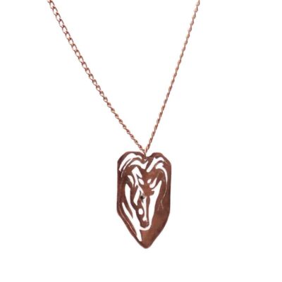Handcrafted Copper Necklace - Lian Minimalist Design