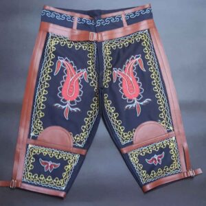 Zoorkhaneh Athletic 3/4 Pant with Natural Goat Leather