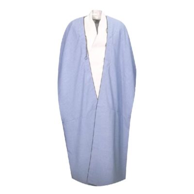 Men's Traditional Mishlah Bisht Cloak in Shantung Fabric with Arab Islamic Design
