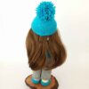 Amigurumi Handmade Crochet Stuffed Doll – Blue Girl | Soft Plush Toy