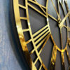 Modern 3-Piece Wall Clock Set Butterfly