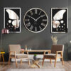 Modern 3-Piece Wall Clock Set Carolyn