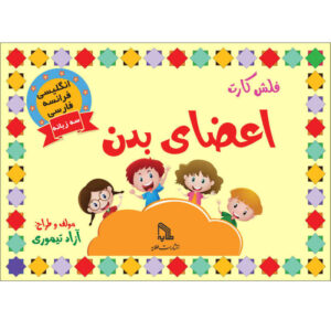 Trilingual Flashcards for Teaching Body Parts (English, Persian & French)