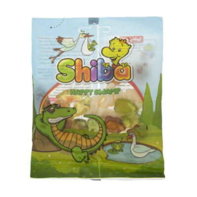 Halal Happy Swamp Gummy Candies – Soft, Chewy and Fruity Shiba Jelly Treats 30-Pack