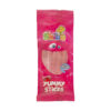 Halal Gummy Candy - Soft Jelly Gummies with Strawberry Flavor Yummy Sticks - Shiba (30-Pack)