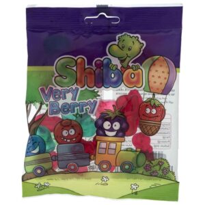 Halal Gummy Candy – Soft Jelly Gummies with Fruity Berry Flavor – Shiba (30-Pack)