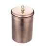 Copper Canister Jar Handcrafted to Enhance your Kitchen Hammered
