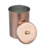 Copper Canister Jar Handcrafted to Enhance your Kitchen Hammered