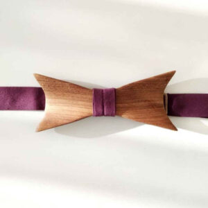Handcrafted Wooden Bow Tie – Sepehr Contemporary Design