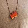 Hand-Carved Wooden Pendant - Coala Animal Artisan Design