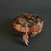 Hand-Carved Wooden Necklace - Phoenix Rebirth Design