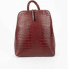Authentic Leather Women's Backpack - Model Karin