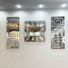 Modern 3-Piece Wall Clock Set Harper