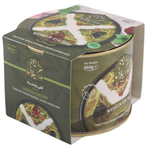 Aush Reshteh – Persian Noodle Soup with Herbs & Beans, Canned (Pack of 5)