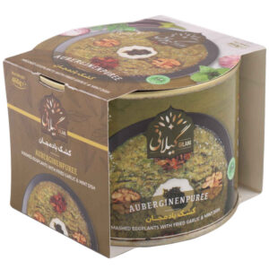 Kashke Bademjan – Eggplant, Whey, & Spices Blend, Canned (Pack of 5)