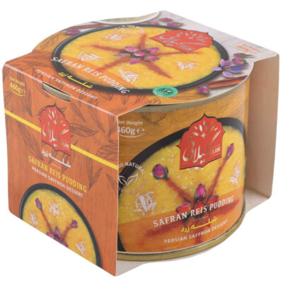 Sholeh Zard Persian Saffron Rice Pudding with Rosewater & Cardamom Canned (Pack of 5)