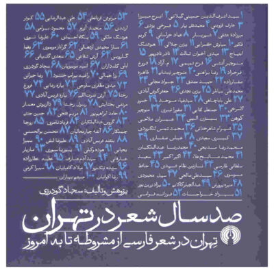 Sad Sal Sher Dar Tehran Book by Sajad Gudarzi