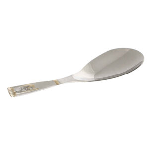 Steel Nut Serving Spoon Set – 3 Pieces Model Achaemenid