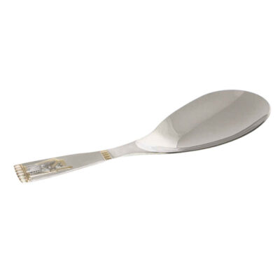 Steel Nut Serving Spoon Set - 3 Pieces Model Achaemenid
