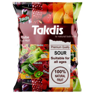Takdis Layered & Bite-Sized Sour Fruit Leather Bars – Lavashak, 1000g
