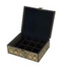Handcrafted Wooden Jewelry Box with Persian-Inspired Pattern - Mahi