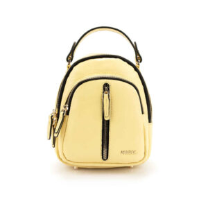Yellow Leather Women’s Backpack – Model Maral