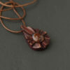 Hand-Carved Wooden Necklace - Zhaleh Artistic Design