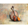 Persian Calligraphy Wall Mural Model Traditional Instrument for Modern Interiors
