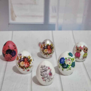 Elegant Pottery Haftseen Eggs for Nowruz Persian New Year – Eyd