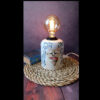 Artistic Ceramic Table Lamp Handcrafted Cat