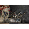 Persian Gray Calligraphy Wall Mural Model Deltang for Modern Interiors