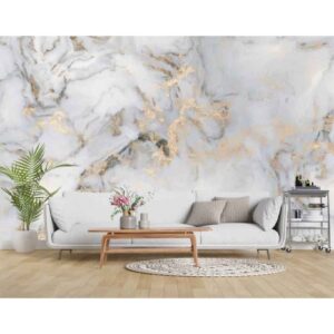 Gray Abstract Wall Mural Model Sang for Modern Interiors