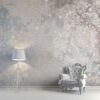Gray Abstract Wall Mural Model Cavali for Modern Interiors