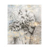 Gray Abstract Wall Mural Model Fereshte for Modern Interiors