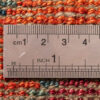 Vintage Persian Ardabil Meshkin Rug (Tribal Geometric Medallion) - Orange Wool