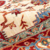 Hand-Knotted Persian Yazd Homeira Rug (Classical Floral Medallion) - Cream Wool