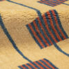 Handwoven Persian Striped Gabbeh Rug in Cream - Wool