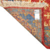 Hand-Knotted Persian Yazd Laleh Rug (Classical All-over Geometric) - Orange Wool