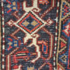 Vintage Persian Ardabil Haleh Runner Rug (Tribal Geometric Medallion) - Red Wool