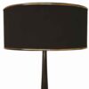 Handcrafted Minimalist Urn-Shaped Wooden Table Lamp