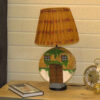 Handmade Ceramic Cottage-Design Sculptural Novelty Table Lamp