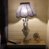 Novelty Table Lamp Handmade Ceramic Zebra