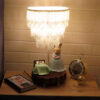 Handmade Ceramic Rabbit Sculptural Novelty Table Lamp