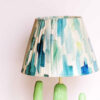 Novelty Table Lamp - Green Ceramic Cactus Design