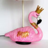 Pink Flamingo Sculptural Novelty Ceramic Table Lamp