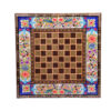 Handcrafted Persian Golban Floral Wooden Marquetry Chess Board