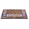 Handcrafted Persian Golban Floral Wooden Marquetry Chess Board