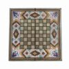 Handcrafted Persian Hatam Floral Wooden Khatamkari Chess Board